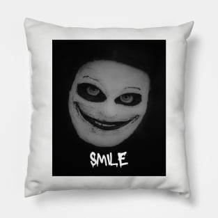 Scarry Smile Pillow