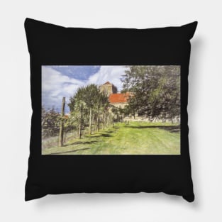 Dorchester Abbey Oxfordshire Pillow