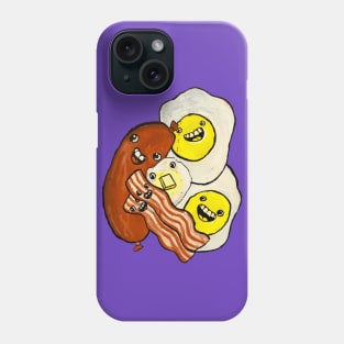 Eggs, Bacon, Grits, SAUSAGE Phone Case