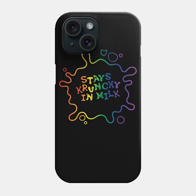 SKiM Pride Phone Case by Stays Krunchy in Milk