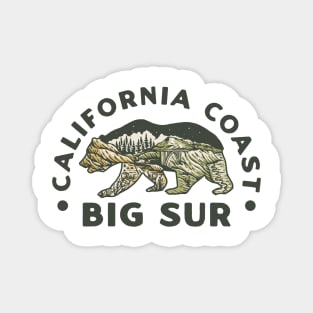 Big Sur Bear Coastline Magnet