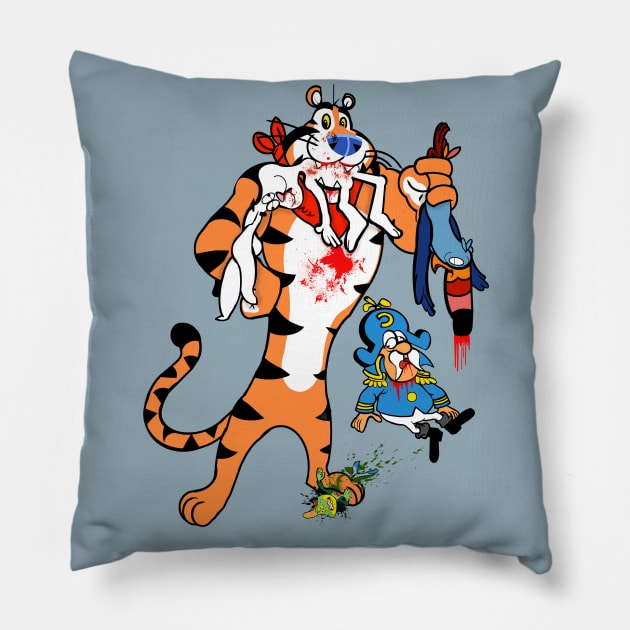 Cereal Killer Pillow by scottsherwood