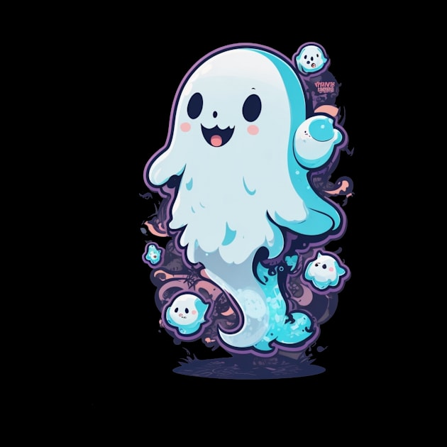 cute ghost by Majkel&Majkel