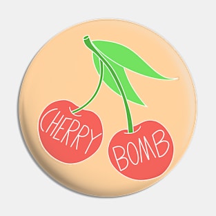 Cherry Bomb Pin