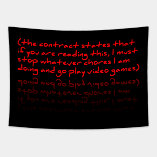 Gamer Christmas Tapestry