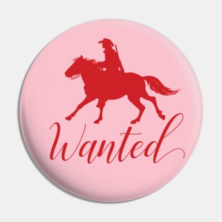 Cute Red Dead Redemption ♥ Wanted Pin