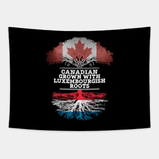 Canadian Grown With Luxembourgish Roots - Gift for Luxembourgish With Roots From Luxembourg Tapestry