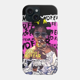 Bantu No Fear Strong Black Woman Phone Case