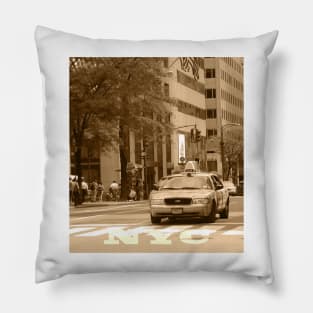 NYC TAXI Pillow