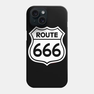 Route 666 - Highway to Hell Phone Case