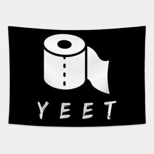 Yeet - Toilet Paper Roll - Funny Tapestry