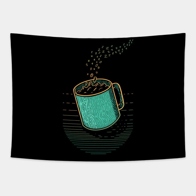 Dream coffee Tapestry by Coffee Hotline