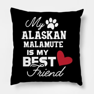 Alaskan Malamute - My alaskan malamute is my best friend Pillow