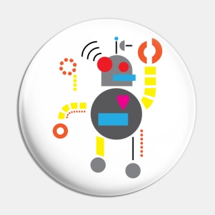 March of Robots 9 (2018) Pin