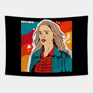 mighty jane - Favorite female superhero Tapestry