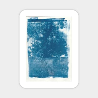 Tree Cyanotype Magnet