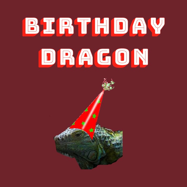 Birthday Dragon by Random store 