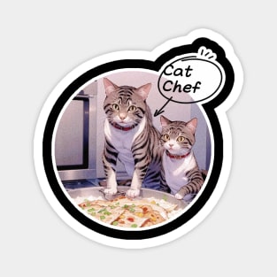 cat chef Magnet