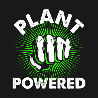 Workout Gym Vegan Plant Powered T-Shirt