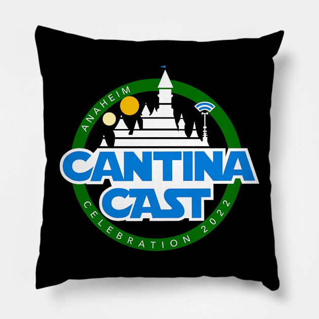 LIMITED Cantina Cast Celebration 2022 Logo - Green Band Pillow by Cantina Cast