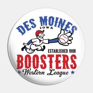 Des Moines Boosters Pin