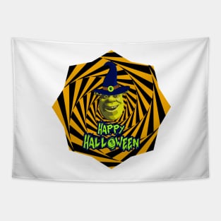 Funny Halloween Shrek Tapestry