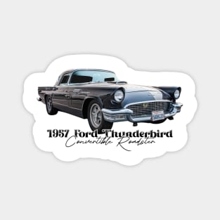 1957 Ford Thunderbird Convertible Roadster Magnet