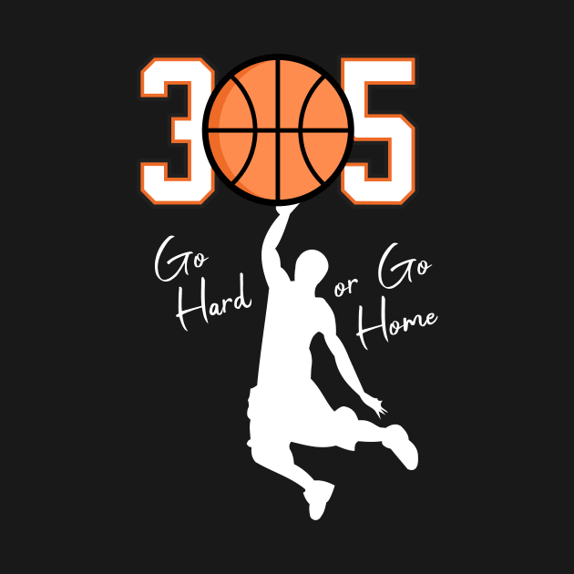 305 Miami basketball by Spark of Geniuz