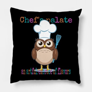 Owl Chef Pillow