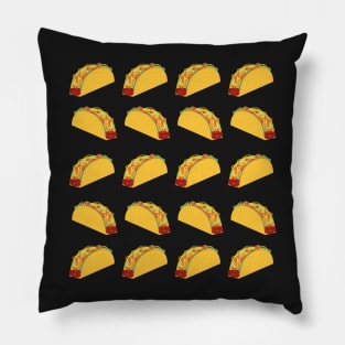 Taco Mask Design, Artwork, Vector, Graphic Pillow