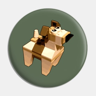 Brick Creations - Dog Pin