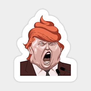 trump shit Magnet