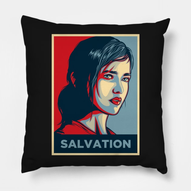 SALVATION Pillow by ChrisHarrys