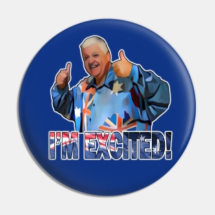 OG OZ ICONS - Big Kev - I'M EXCITED! Pin