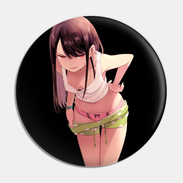 Anime Girl Pin by Venandeu