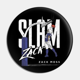 Zack Moss Indianapolis Slam Zack Pin
