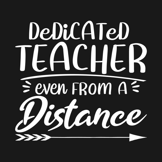 Dedicated Teacher Even From A Distance social by Shirtglueck