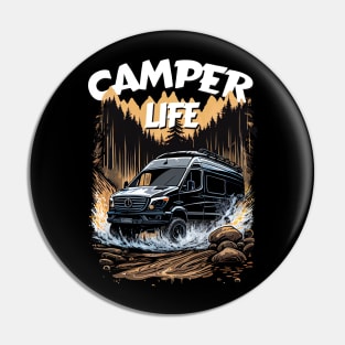 Camper Van Life Pin