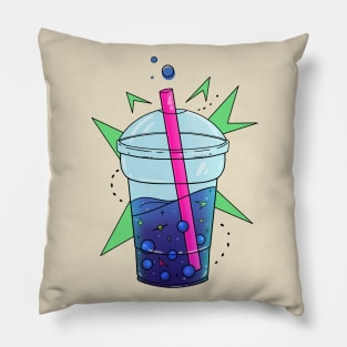 Retro Boba Tea Pillow