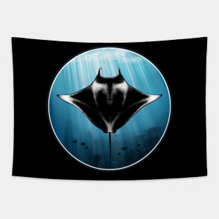 Manta Ray Tapestry