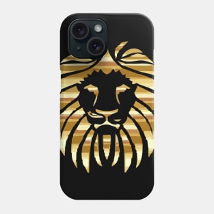 GOLDEN LION HEAD Phone Case