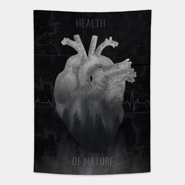 heart Tapestry by BekimART