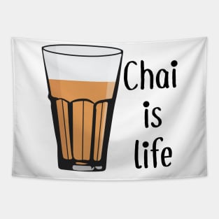 Chai is life. It's always Chai Time for Indians and Pakistanis Tapestry