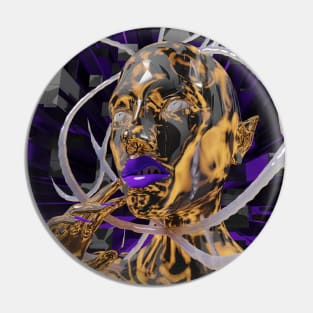 3D DIGITAL HUMAN ART Pin