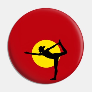 Yoga Design - Natarajasana - Lord Shiva Pose Pin