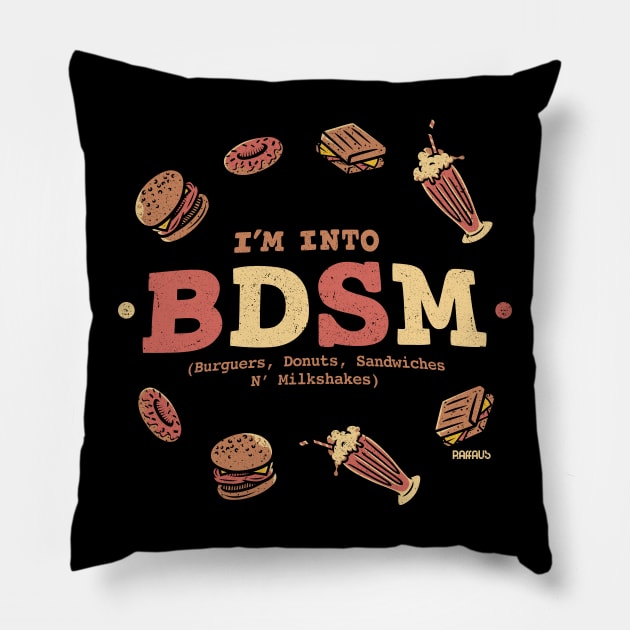 Im Into Food BDSM Pillow by raffaus