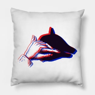 3D Shadow Puppet - BEAR Pillow