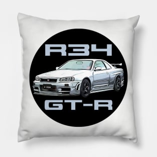 Skyline GT-R R34 Pillow