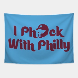 I Ph*ck with Philly Tapestry