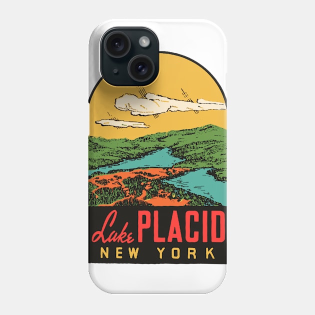 Lake Placid NY Phone Case by zsonn